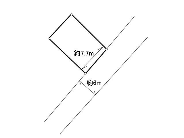 Compartment figure. Land price 6.8 million yen, Land area 82.64 sq m