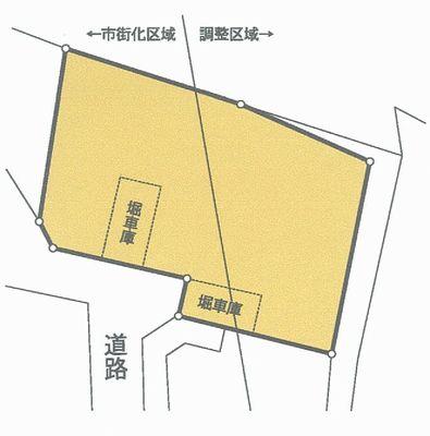 Compartment figure. Land price 4.8 million yen, Land area 386.13 sq m compartment view