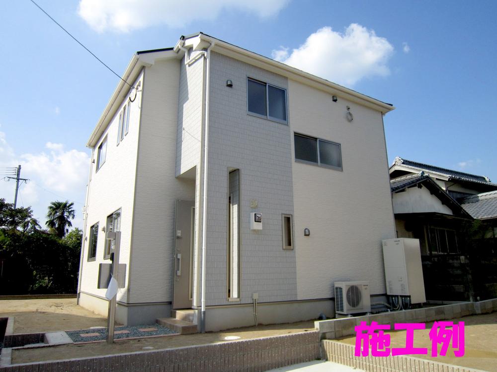 Local appearance photo. It is the example of construction of the same construction company