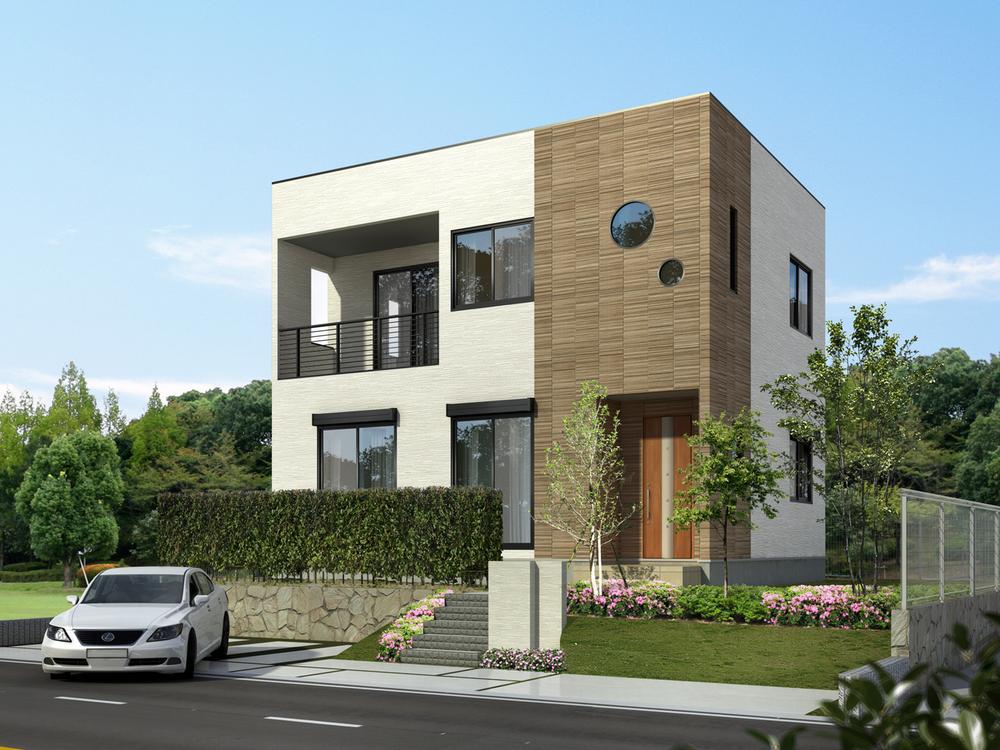 Local appearance photo. Facing the large subdivision in the area of (51-12 Building) south road, Site area 214.19 sq m (64.79 square meters) spacious Nantei