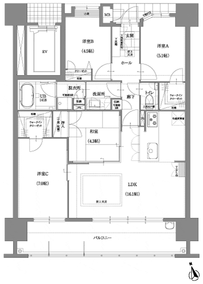 Floor: 4LDK, occupied area: 83.61 sq m, Price: 21.3 million yen ~ 24,280,000 yen