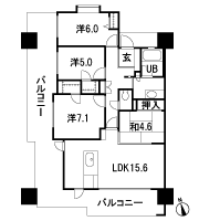 Floor: 4LDK, occupied area: 86.61 sq m, Price: 26,950,000 yen ・ 27,260,000 yen