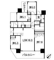 Floor: 4LDK + FC, the occupied area: 92.14 sq m, Price: 34.9 million yen