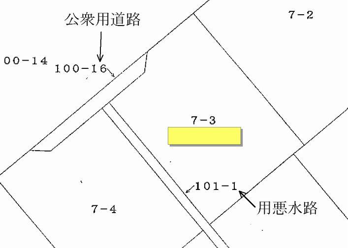 Compartment figure. Land price 20,850,000 yen, Land area 383 sq m