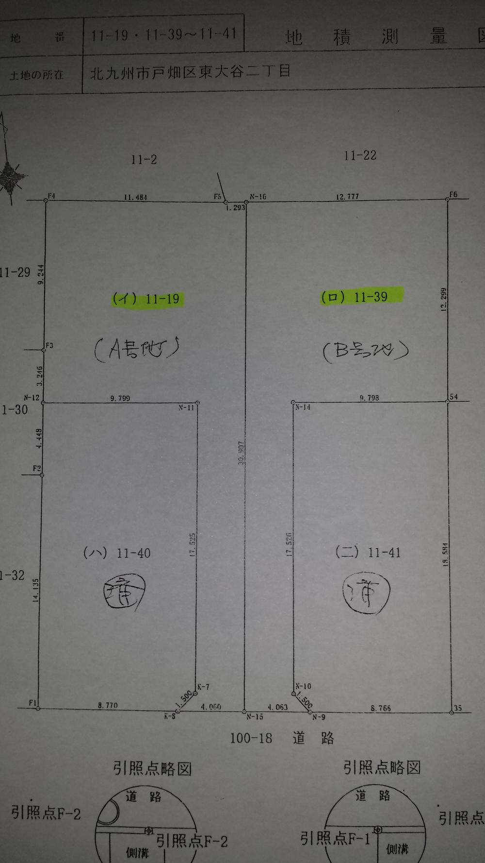 Compartment figure. Land price 21.6 million yen, Land area 428.58 sq m