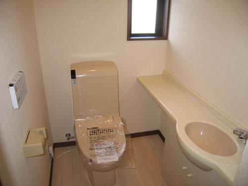 Toilet. First floor toilet