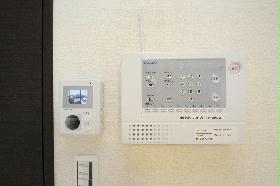 Other. TV monitor Hong ・ ALSOK home security with