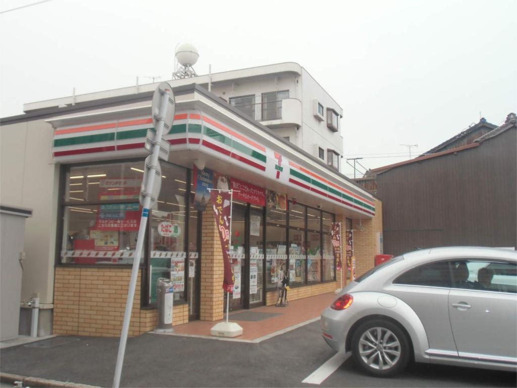 Convenience store. Seven-Eleven Wakamatsu Oido store up (convenience store) 145m