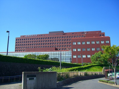 Hospital. 2100m to Kyushu University Hospital of Occupational and Environmental Health (main gate) (hospital)