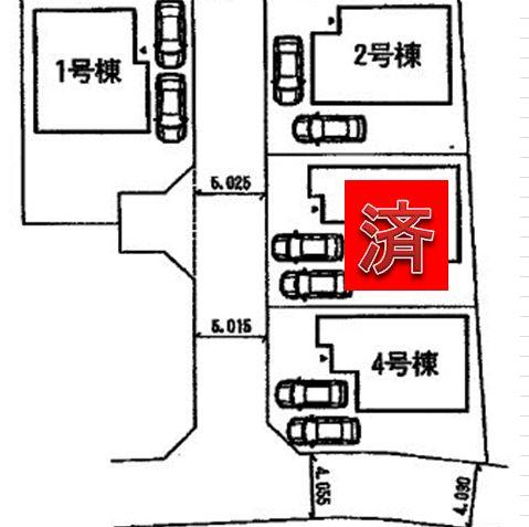 Compartment figure. 26,480,000 yen, 4LDK, Land area 221.3 sq m , Building area 105.99 sq m   ☆  ☆