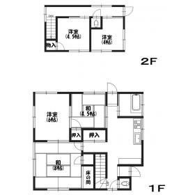 Floor plan. 7 million yen, 5K, Land area 339.47 sq m , Building area 57.96 sq m