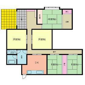 Floor plan. 14.8 million yen, 5DK, Land area 2150.22 sq m , Building area 123.72 sq m