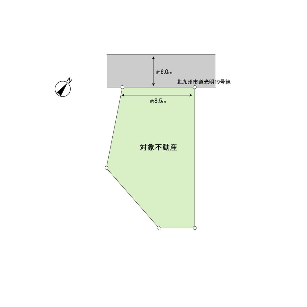 Compartment figure. Land price 12 million yen, Land area 170.72 sq m