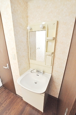 Washroom. It comes with shampoo dresser