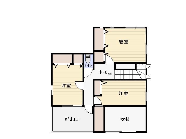 Floor plan. 42 million yen, 3LDK, Land area 213.35 sq m , Building area 123.76 sq m 2 floor