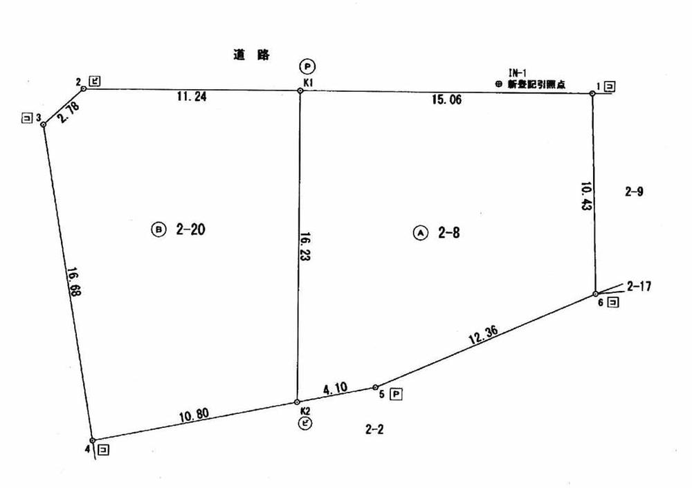 Compartment figure. Land price 36.5 million yen, Land area 417.14 sq m