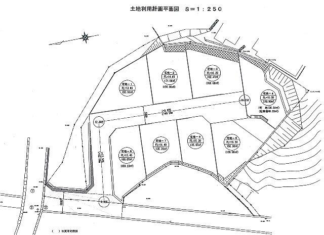 Compartment figure. Land price 58,770,000 yen, Land area 1,214.35 sq m
