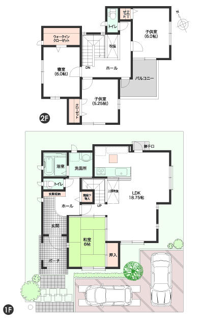 Floor plan. (No. 5 locations), Price 26,800,000 yen, 4LDK, Land area 150.58 sq m , Building area 109.72 sq m