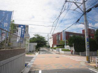 Local photos, including front road. 1 minute walk to Aoyama elementary school adjacent to the "Sunny Garden Aoyama". We are certain initiatives features such as small-group guidance.