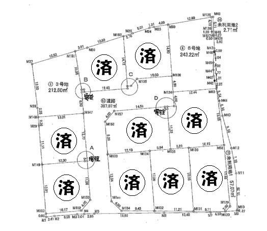 Compartment figure. Land price 9,004,000 yen, Land area 212.61 sq m