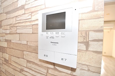 Security. Monitor with intercom