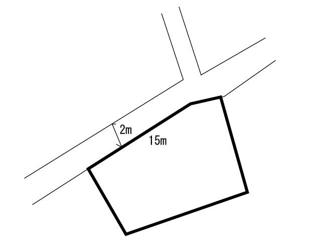 Compartment figure. Land price 4.6 million yen, Land area 155.37 sq m