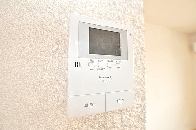 Security. Monitor with intercom