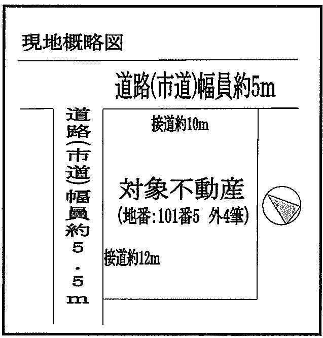 Compartment figure. Land price 7.2 million yen, Land area 213.02 sq m compartment diagram (schematic diagram)