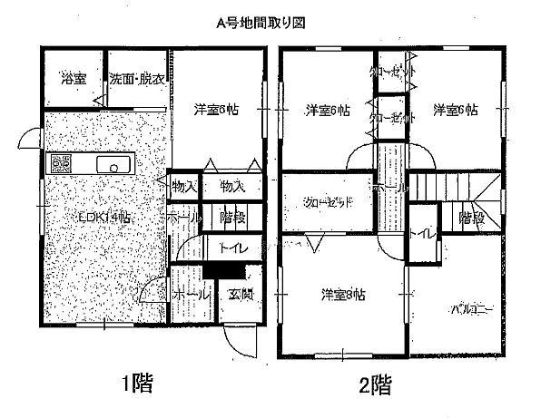 Floor plan. 18.9 million yen, 4LDK, Land area 131.07 sq m , Building area 104.16 sq m