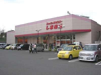 Shopping centre. Shimamura until the (shopping center) 550m