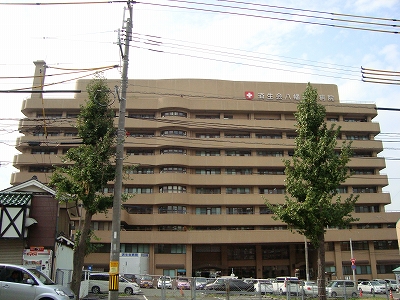 Hospital. Saiseikai Yahata General Hospital (Hospital) to 3600m