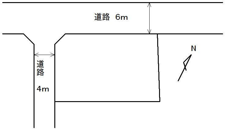 Compartment figure. Land price 10.4 million yen, Land area 202.42 sq m