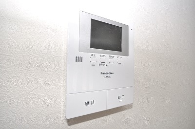 Security. Monitor with intercom