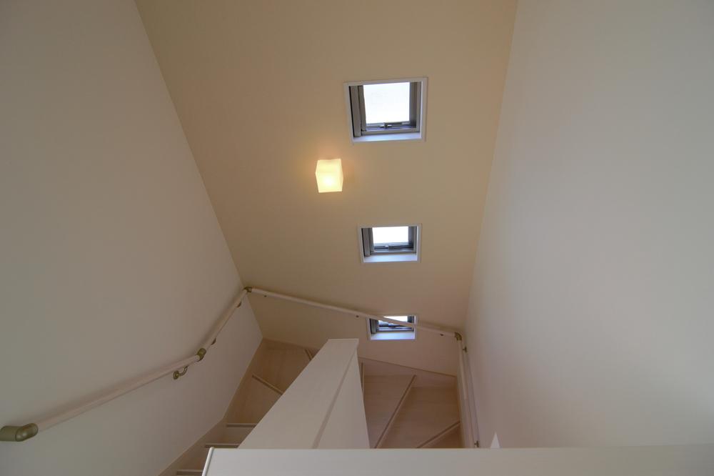 Other local.  ■ It was incorporating with light and wind stylish windows in stairs!