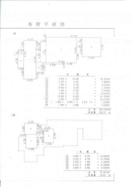 Floor plan. 40 million yen, 6LDK + S (storeroom), Land area 1,311.44 sq m , Building area 294.68 sq m
