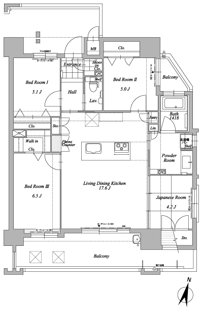 Floor: 4LDK, occupied area: 87.87 sq m, Price: 23.5 million yen ~ 24,800,000 yen