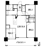 Floor: 3LDK, occupied area: 74.83 sq m, Price: 18.4 million yen ~ 19,400,000 yen