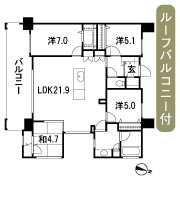 Floor: 4LDK, occupied area: 97.77 sq m, Price: 27.9 million yen