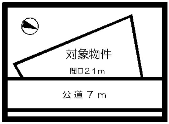 Compartment figure. Land price 4 million yen, Land area 294.97 sq m