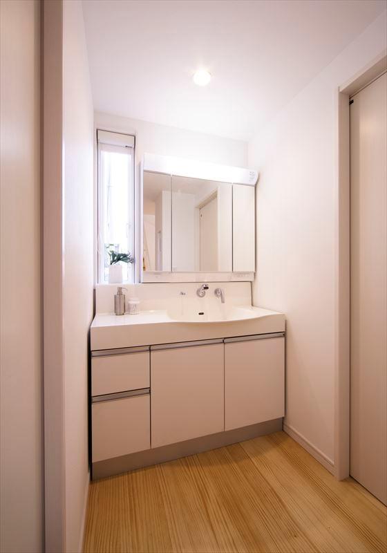 Other Equipment. Shower faucet and mirror housing, such as, Simple vanity that can be sustained every day of cleanliness.