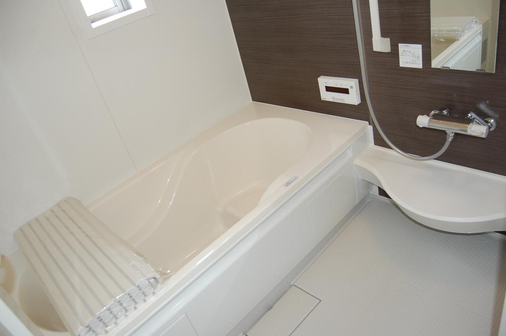 Same specifications photo (bathroom). Bathroom with heating dryer