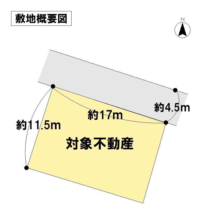 Compartment figure. Land price 12.8 million yen, Land area 211.05 sq m