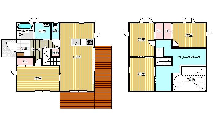 Floor plan. 31,450,000 yen, 3LDK + S (storeroom), Land area 220.8 sq m , Building area 110.13 sq m