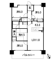Floor: 4LDK, occupied area: 76.06 sq m, Price: 19,355,400 yen
