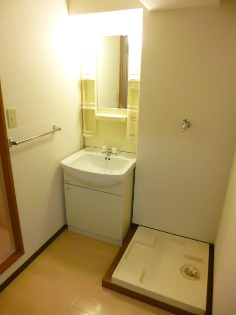 Other room space. Washing machine in the room Washroom