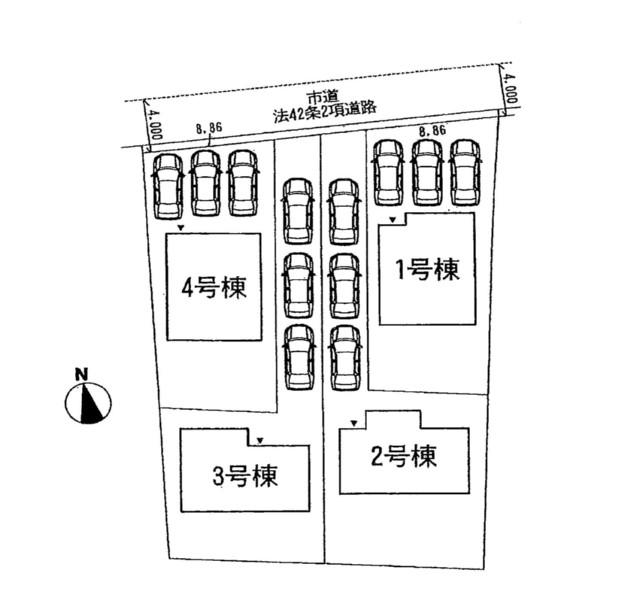 Compartment figure. layout drawing