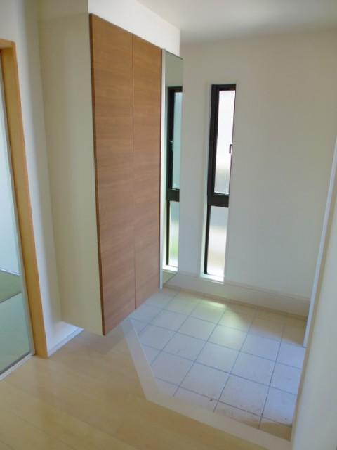 Entrance. It is a similar property in the same construction company