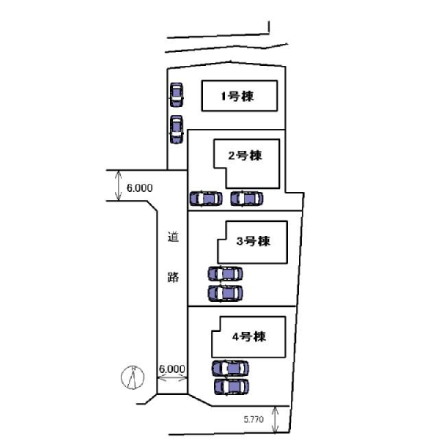 Compartment figure. layout drawing