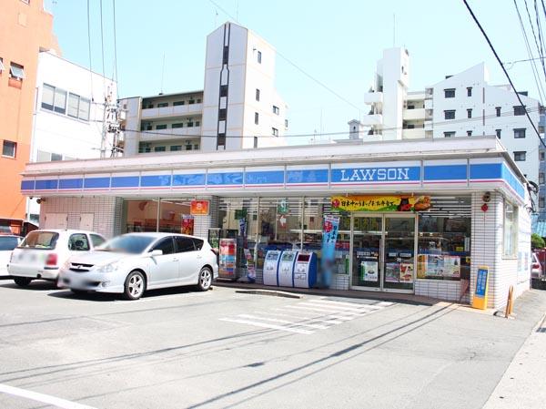 Convenience store. 506m until Lawson Kurume Otemachi shop