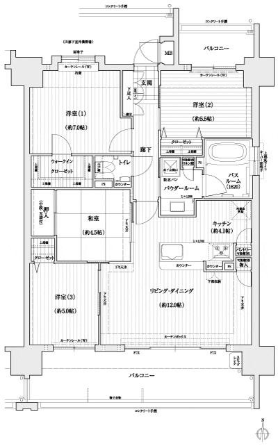 Floor: 4LDK, occupied area: 84.84 sq m, Price: 27,200,000 yen ~ 29,700,000 yen